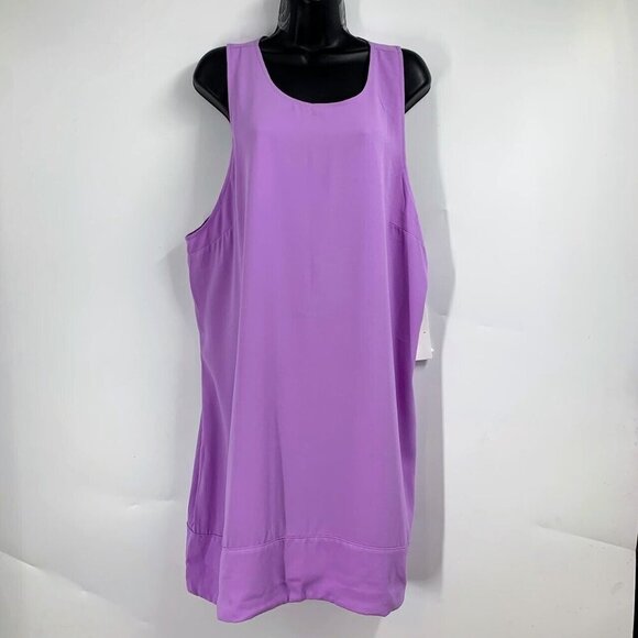 Leith‎ Women's Racerback Shift Crewneck Sleeveless Flowy Tank Dress Size XXL - Picture 1 of 12